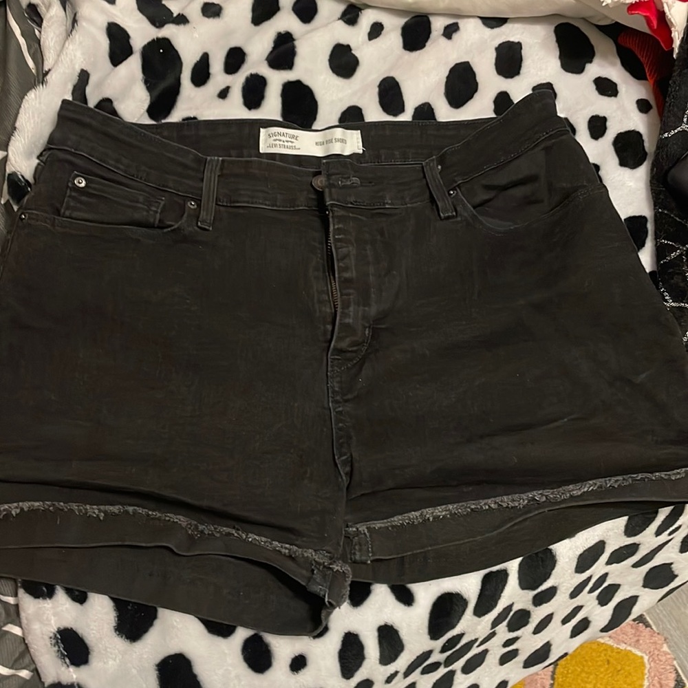 Black shorts